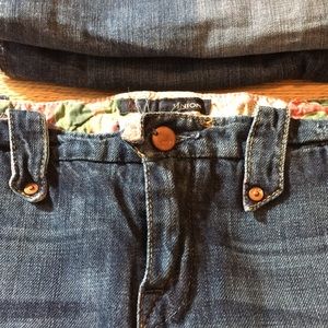Union denim skirt
